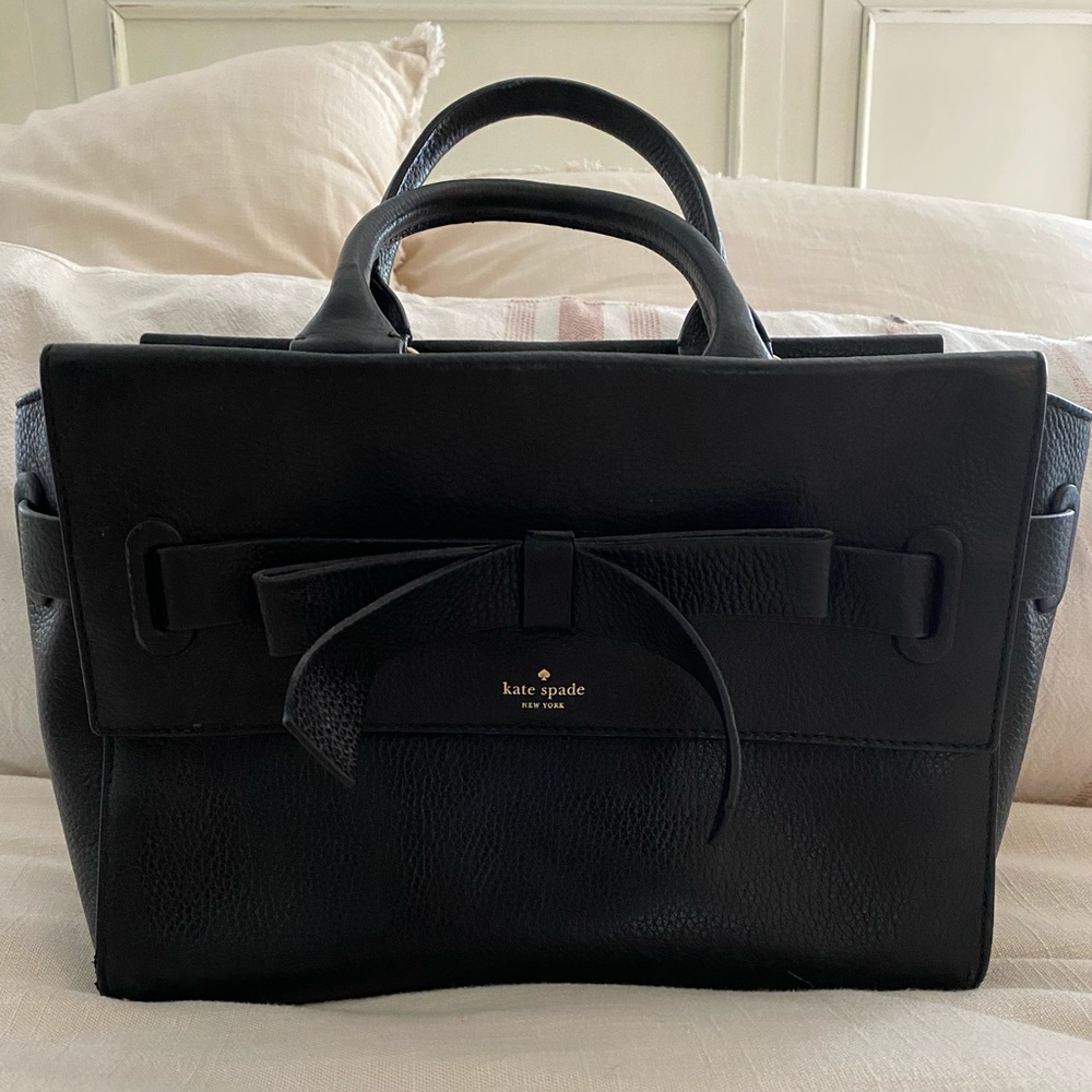 Kate Spade Black Bow Tote Bag